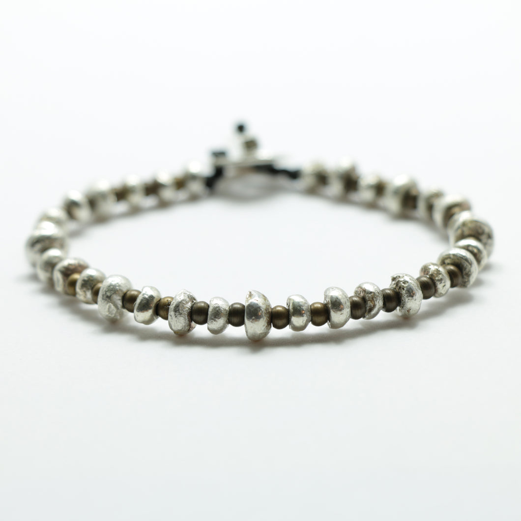 Silver/Brass Pirepire Bracelet