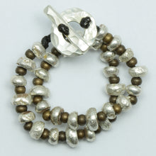 Silver/Brass Pirepire Bracelet