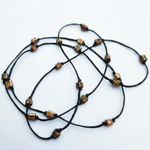 Brass Mataono Pirepire necklace.