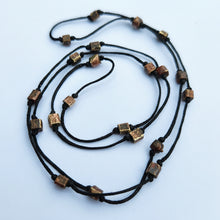 Brass Mataono Pirepire necklace.