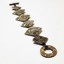 Reticulated Brass Papa Bracelet