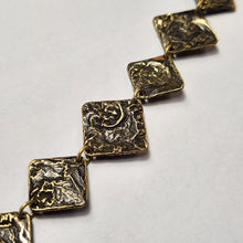 Reticulated Brass Papa Bracelet